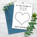 Printable Birthday Card for Dad From Daughter Son, Instant Download ...