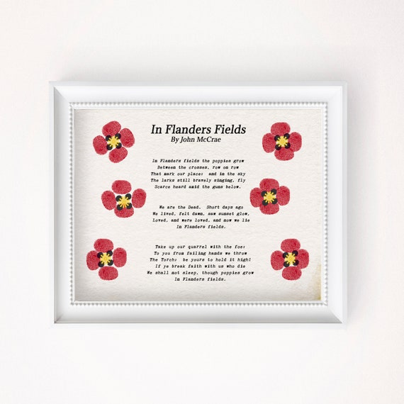 Remembrance Day Craft For Children, Veterans Day Activity.