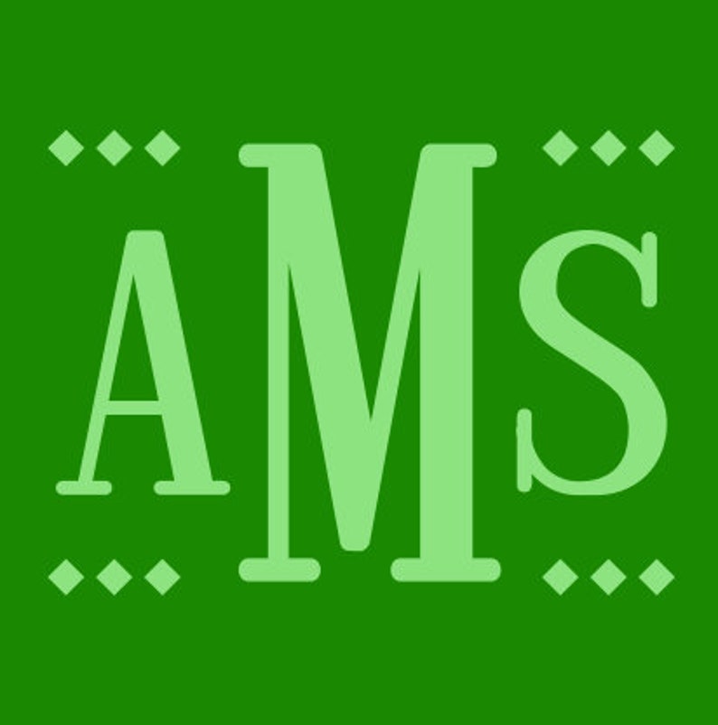 Roman Monogram Roman Monogram Font Roman Monogram Alphabet Etsy