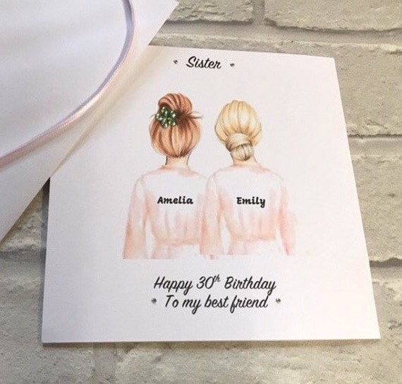 Happy Birthday Wedding Handmade And Personalised Card Etsy