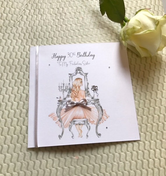 Personalised 50th Birthday Card Friend Daughter Champagne 16th 18th 21st 30th 40