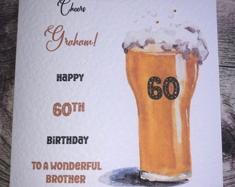 thumbnail image 2 of Personalised Fishing Birthday Card – For Son, Dad, Grandad, Husband, Uncle – Created By Mrs Windsor 2 of 4