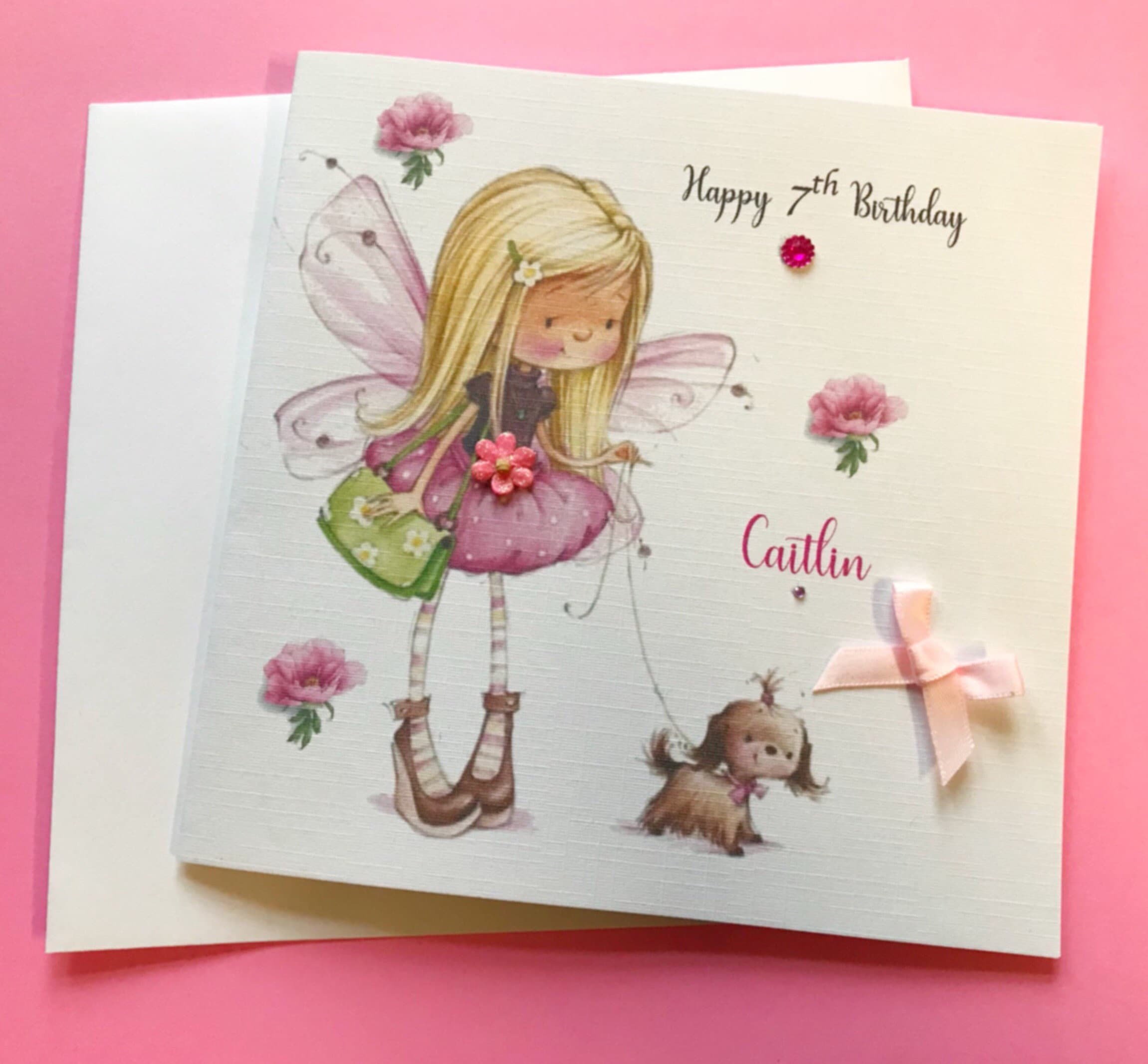 Me To You//Wishing Well Birthday Cards for Daughter,Goddaughter,Grandaughter etc