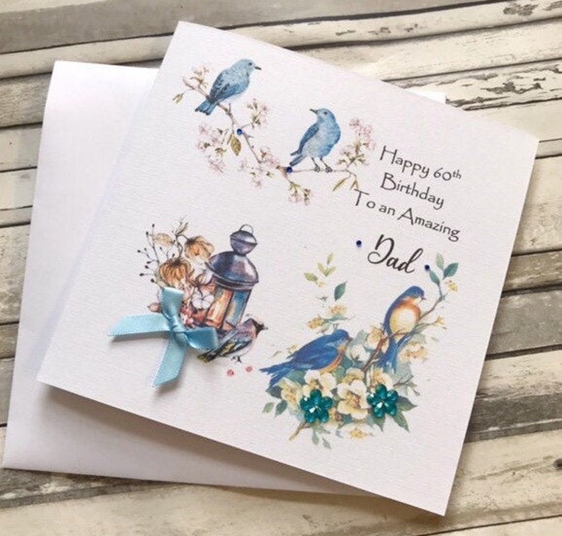 PERSONALISED HANDMADE BIRTHDAY CARD DAD GRANDDAD UNCLE BROTHER STEP DAD ETC