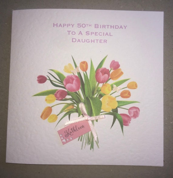 Special 50th birthday 2024 gift for daughter
