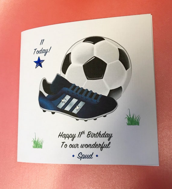 Handmade Personnalise De Carte D Anniversaire Tout Age Garcon Neveu Fils Football Ball Game Cartes De Voeux Papeterie Urbanbat Org Handmade Personnalise De Carte D Anniversaire Tout Age Garcon Neveu Fils Football Ball Game Cartes De Voeux Papeterie Urbanbat Org