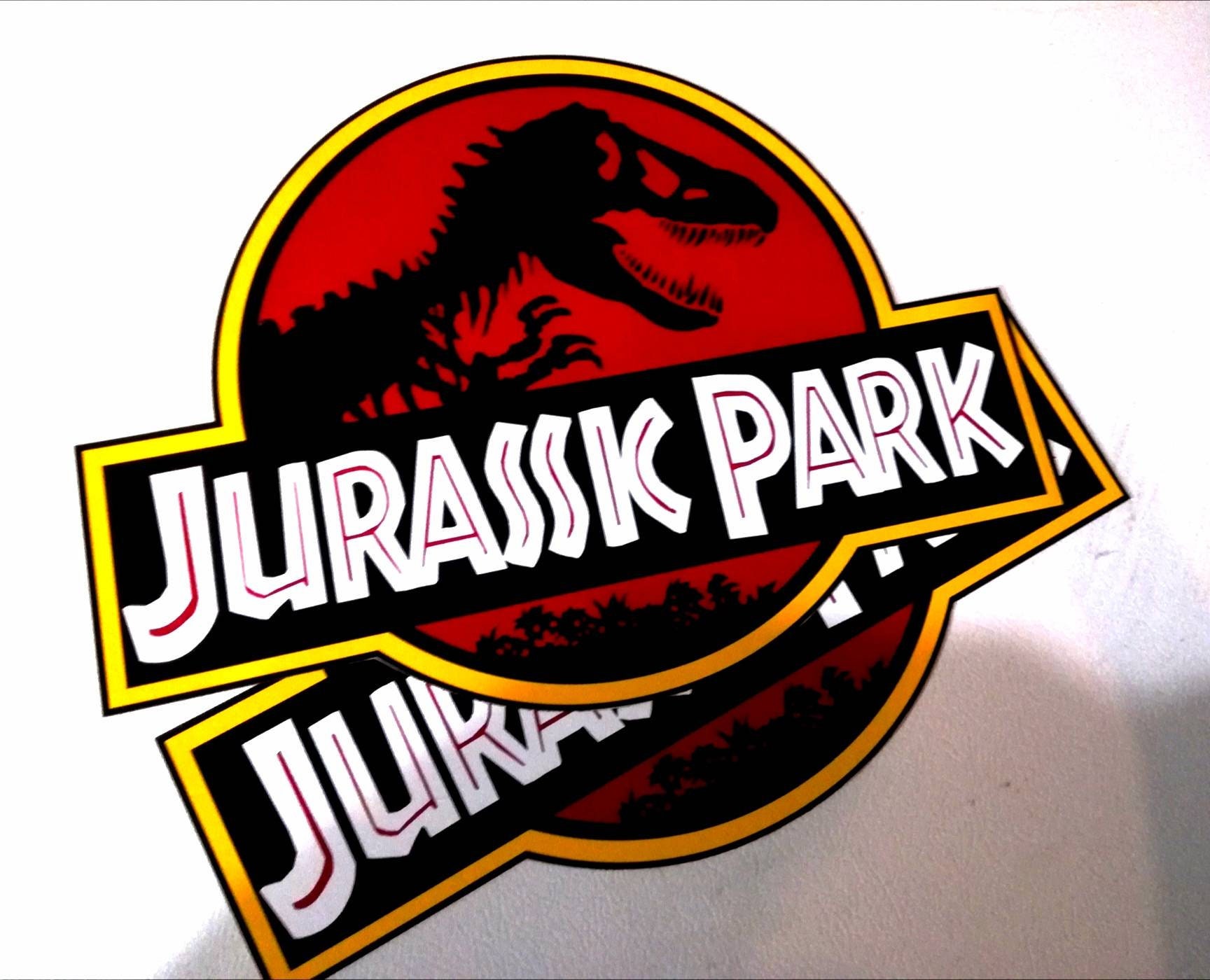 Jurassic Park Door Vinyl Decal sticker Kit priority mail Jeep Etsy