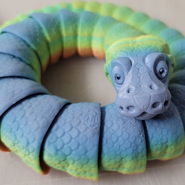 Articulated Ball Python Etsy