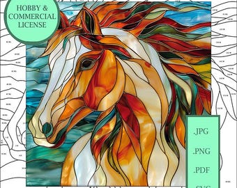 STAINED GLASS PATTERN - Very Sherry Glass - "Wakan Tanka"