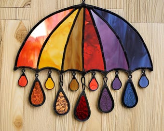 PATROON VAN GEBRANDGLAS - Very Sherry Glass - Paraplu Suncatcher