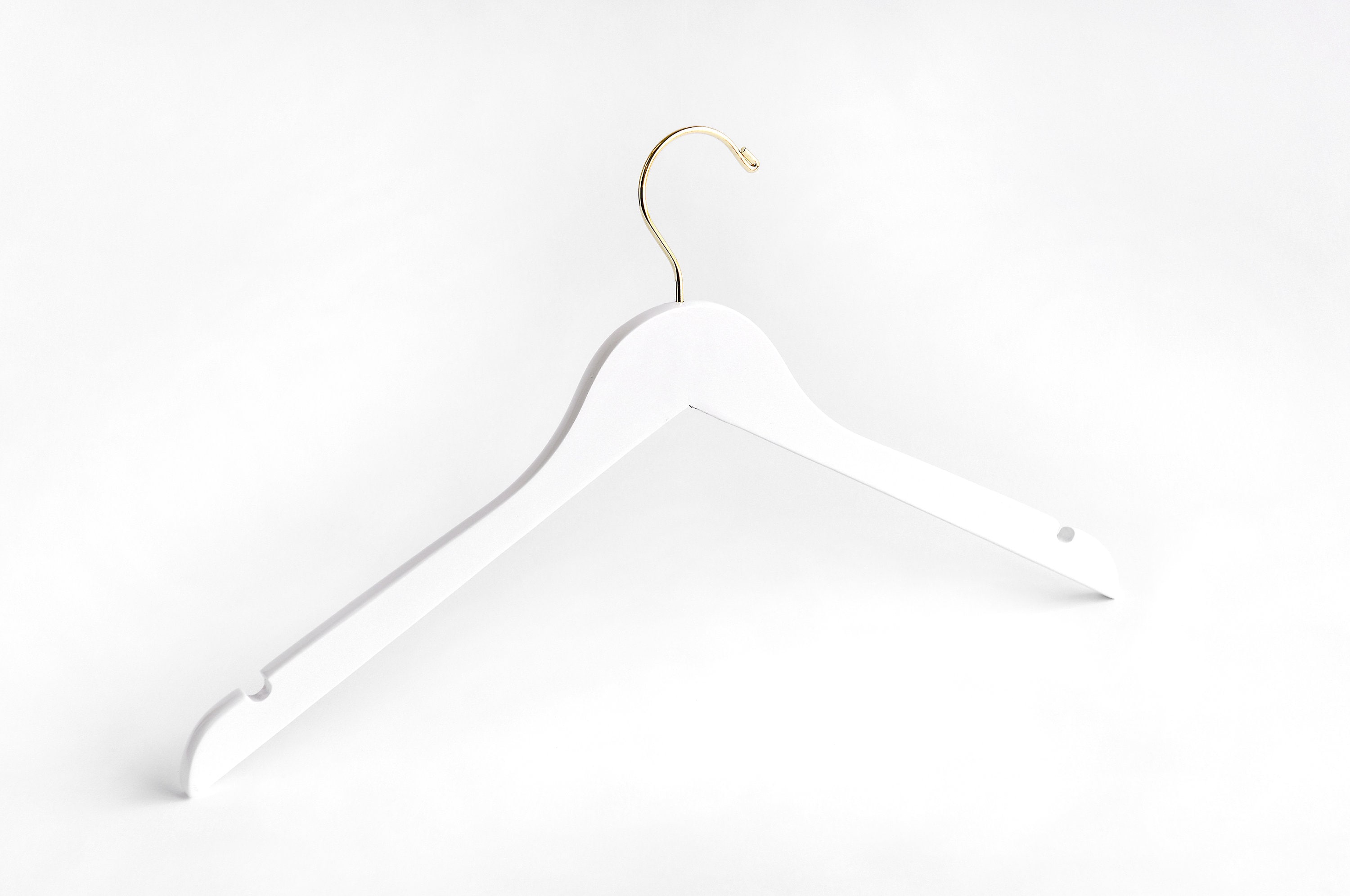 Royal Heirloom White Wooden Clothes Hangers silver or Gold Hook Box of 25 50 or 100 Etsy