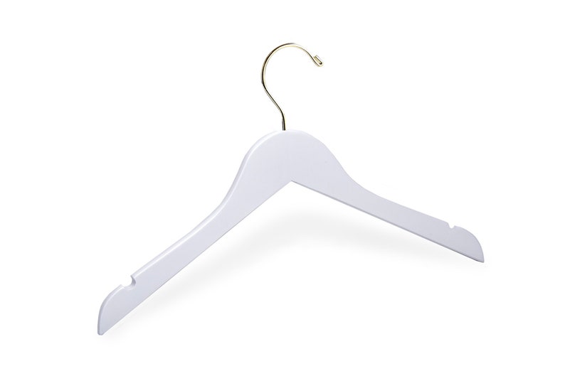 Heirloom Print Fabric Kids Hangers - Set Of 4