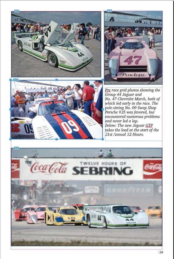 洋書 SEBRING NEW BOOK: Sebring 1983 - 