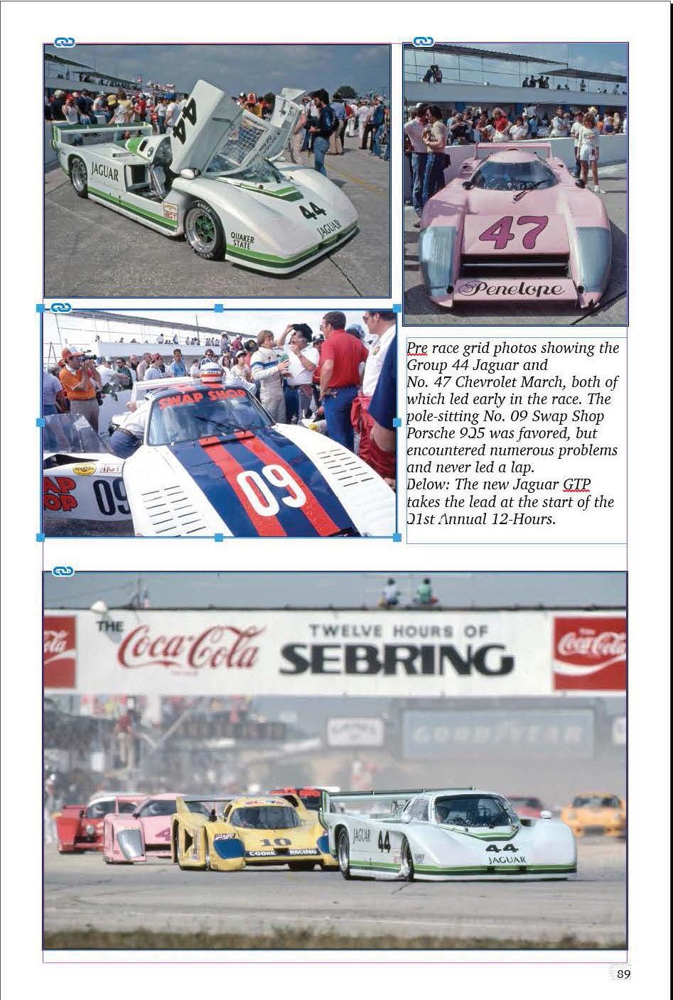 洋書 SEBRING NEW BOOK: Sebring 1983 - 