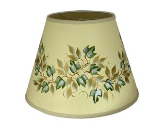 Hand Painted Floral Empire Paper Lamp Shade