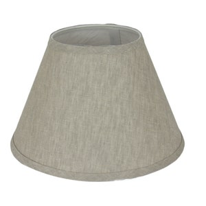 6&quot; Light Linen Chandelier Shade