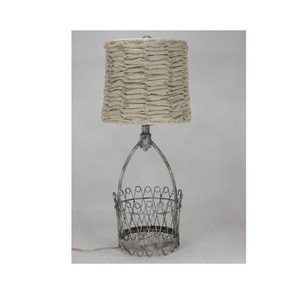Basket Floor Lamp Etsy