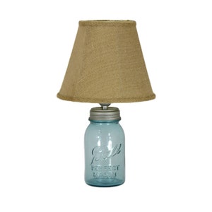 Small aqua hot sale lamp