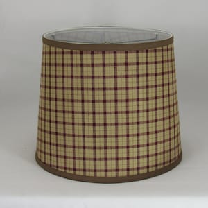 Plaid Print Shade