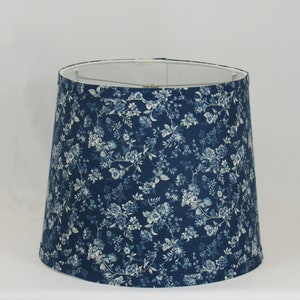 Blue Floral Pattern  Shade