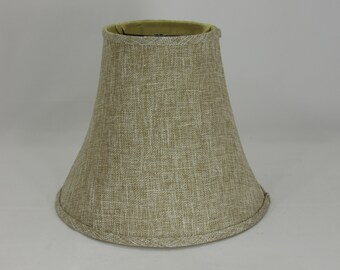 Bell Shaped Linen Lamp Shade, Softback