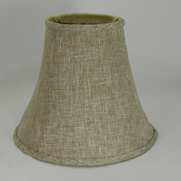 Bell Shaped Linen Lamp Shade, Softback