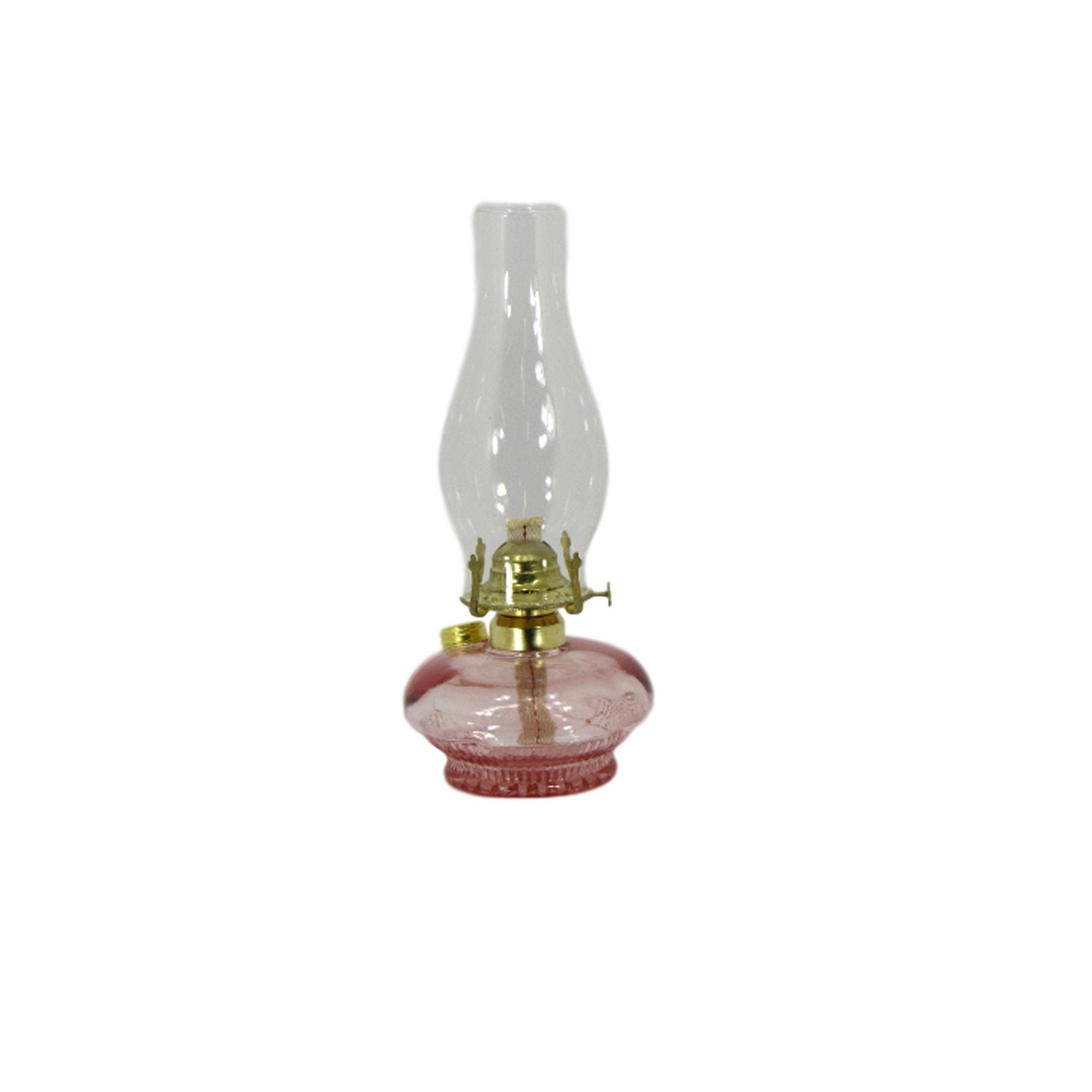 Pink Glass Oil Lamp SALE New LOWER PRICE Etsy