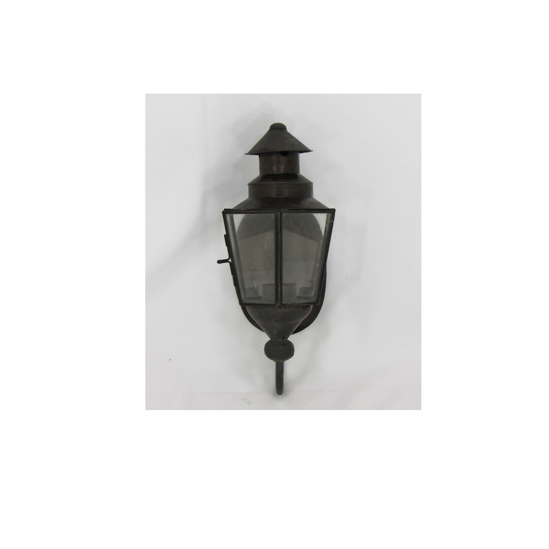 Black Metal Wall Hanging Tea Light Holder Etsy