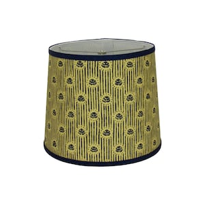 Blue Floral Print Lamp Shade