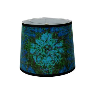 Mid-Century Floral Print Lamp Shade
