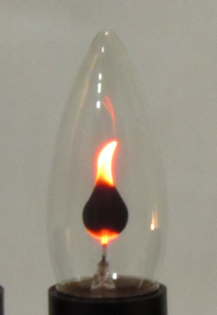 Bulbrite Flicker Flame Chandelier Bulb – Decorative Candle Style Light