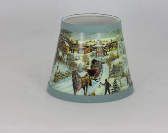 6&quot; Christmas Scene Shade