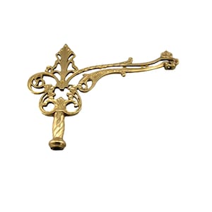 Vintage Cast Brass Bridge Arm Floor Lamp Part