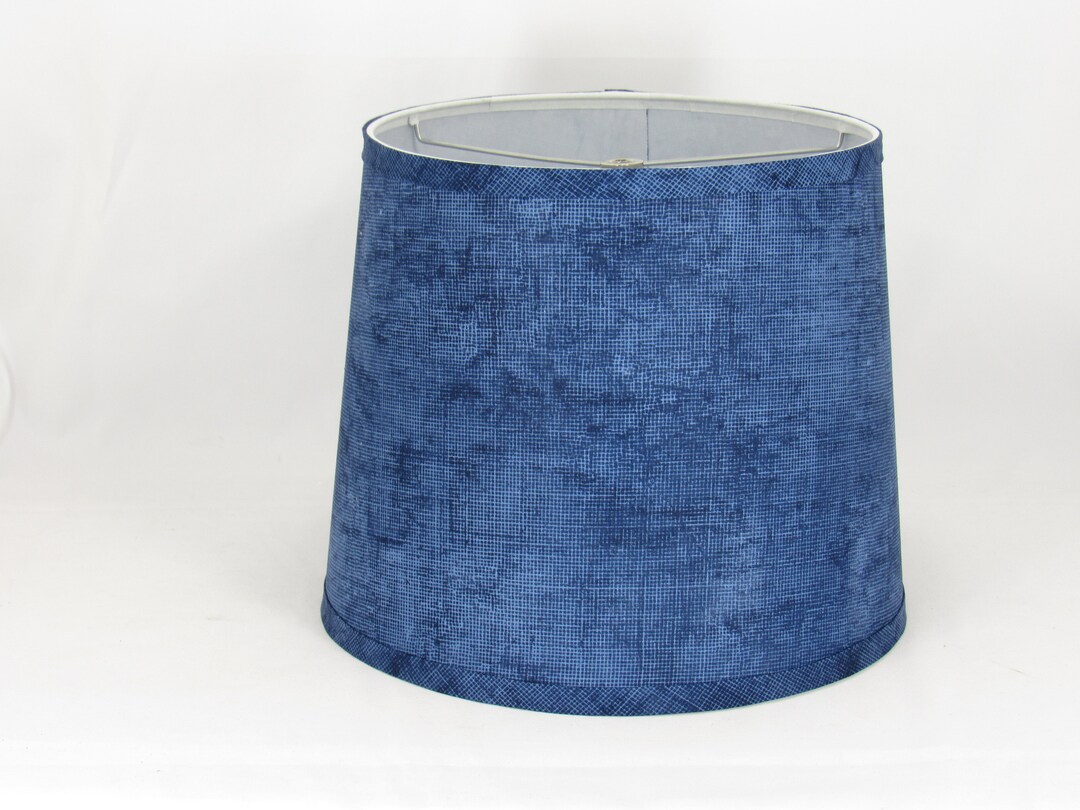 Blue Print Lamp Shade Etsy