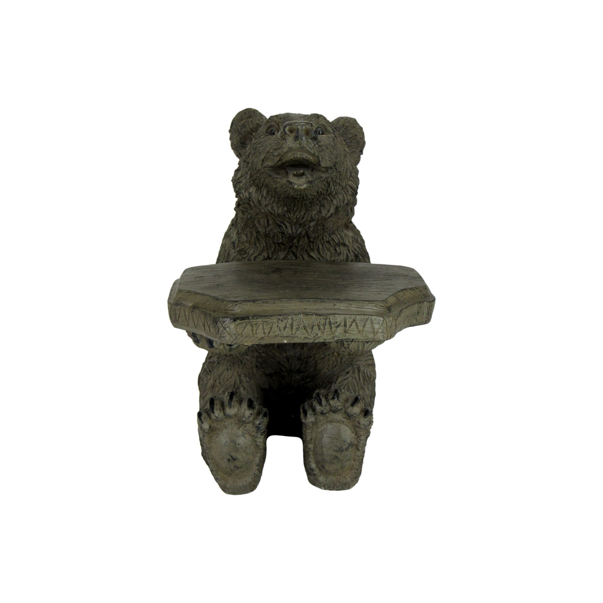 木製クマ彫刻(写真を追加しました) 棚付きフェイク彫刻クマ - Etsy 日本