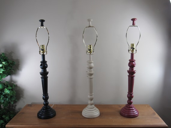 Distressed 2024 buffet lamps