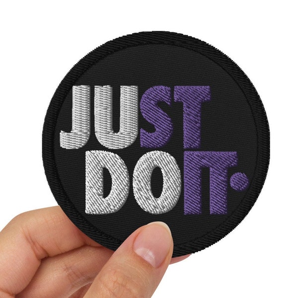 Judo , JustJUDOit, Embroidered patch, Iron on GI Patch