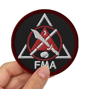Filipino Martial Arts Embroidered patch, kali Escrima Arnis