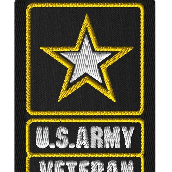 US Army Veteran Embroidered patch, Military Service,