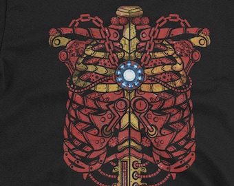 Superhero Ribcage T-Shirt Martial Arts