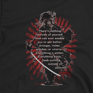 Miyamoto Musashi Best Quote T-Shirt Martial Arts Martial Arts