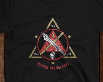 Filipino Martial Arts T Shirt, Kali Eskrima Arnis