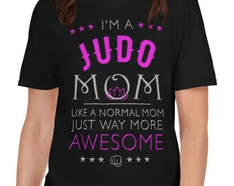 Awesome Judo Mom, T Shirt, Judoka Mum Gift