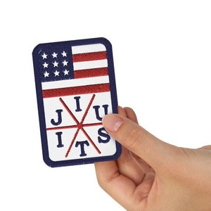 Jiu Jitsu USA Team Embroidered patches