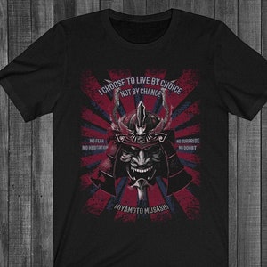 Samurai Miyamoto Musashi Quotes Compilation T-Shirt