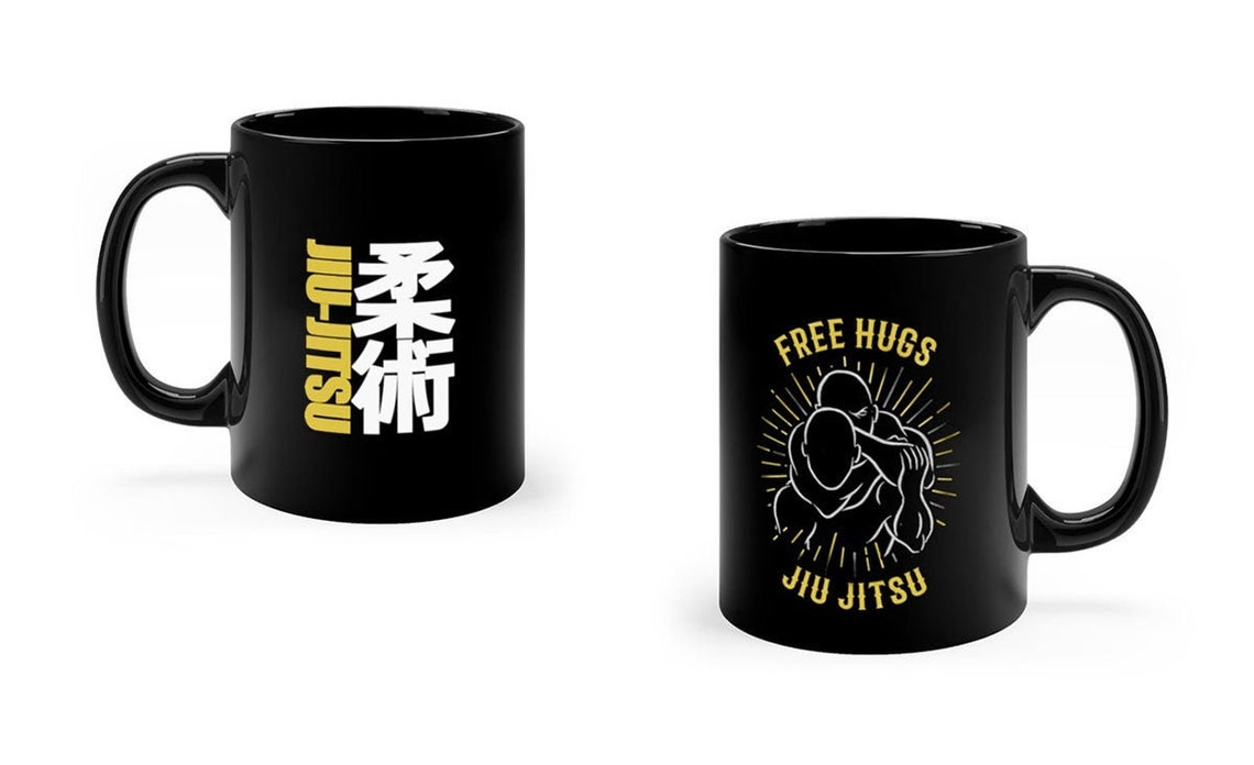 Jiu Jitsu Free Hugs Mug Jiu Jitsu Cup BJJ MMA Ju Jutsu Etsy