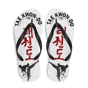 Taekwondo Flip Flops, Tae kwon do slippers