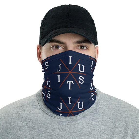 Jiu Jitsu Face Mask - Neck Gaiter - Dust Protection, Scarf