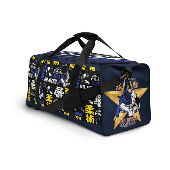 Jiu Jitsu Duffle Bag Technique over strength Jiujitsu Ju Etsy