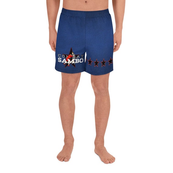 Combate Sambo Atlético Pantalones Cortos Largos Etsy